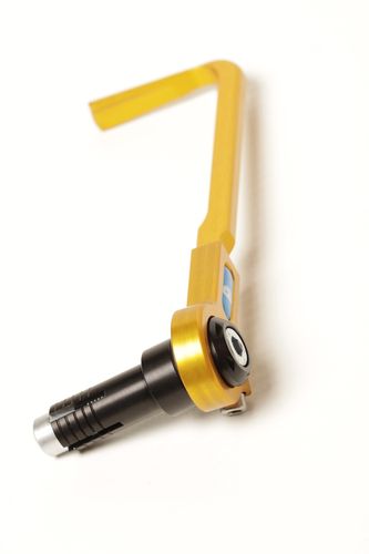 PP Tuning Bremshebelschutz/Brake lever protector verstellbar 15,8 – 18 mm gold